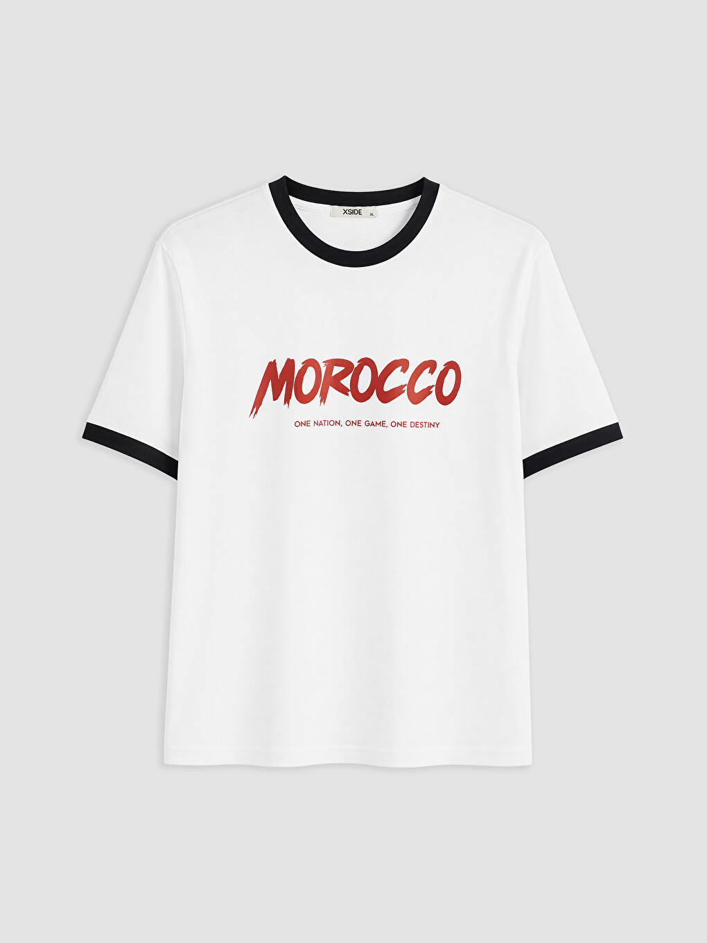 Crew Neck Morocco Printed Men's T-shirt-4