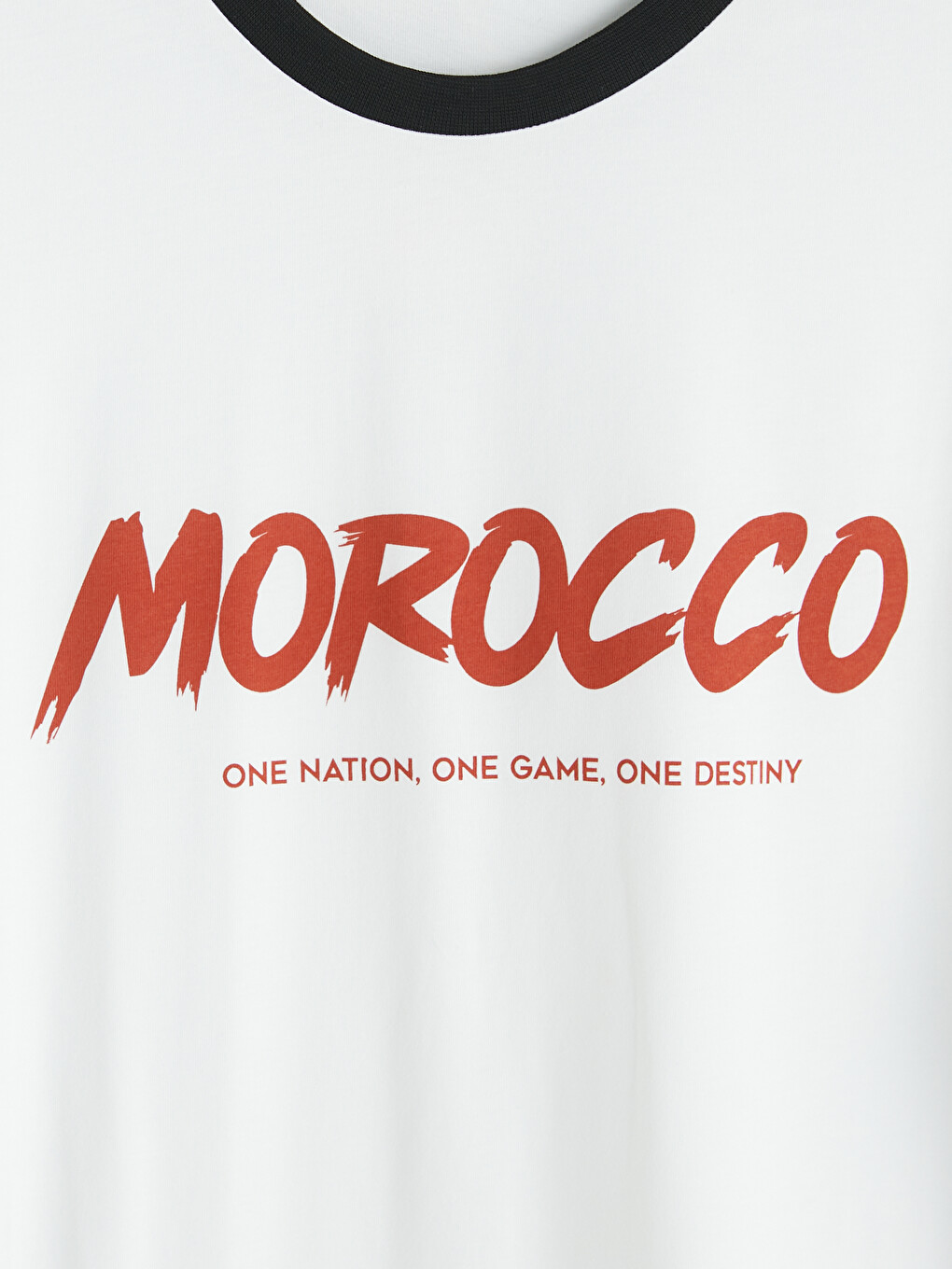 Crew Neck Morocco Printed Men's T-shirt-6