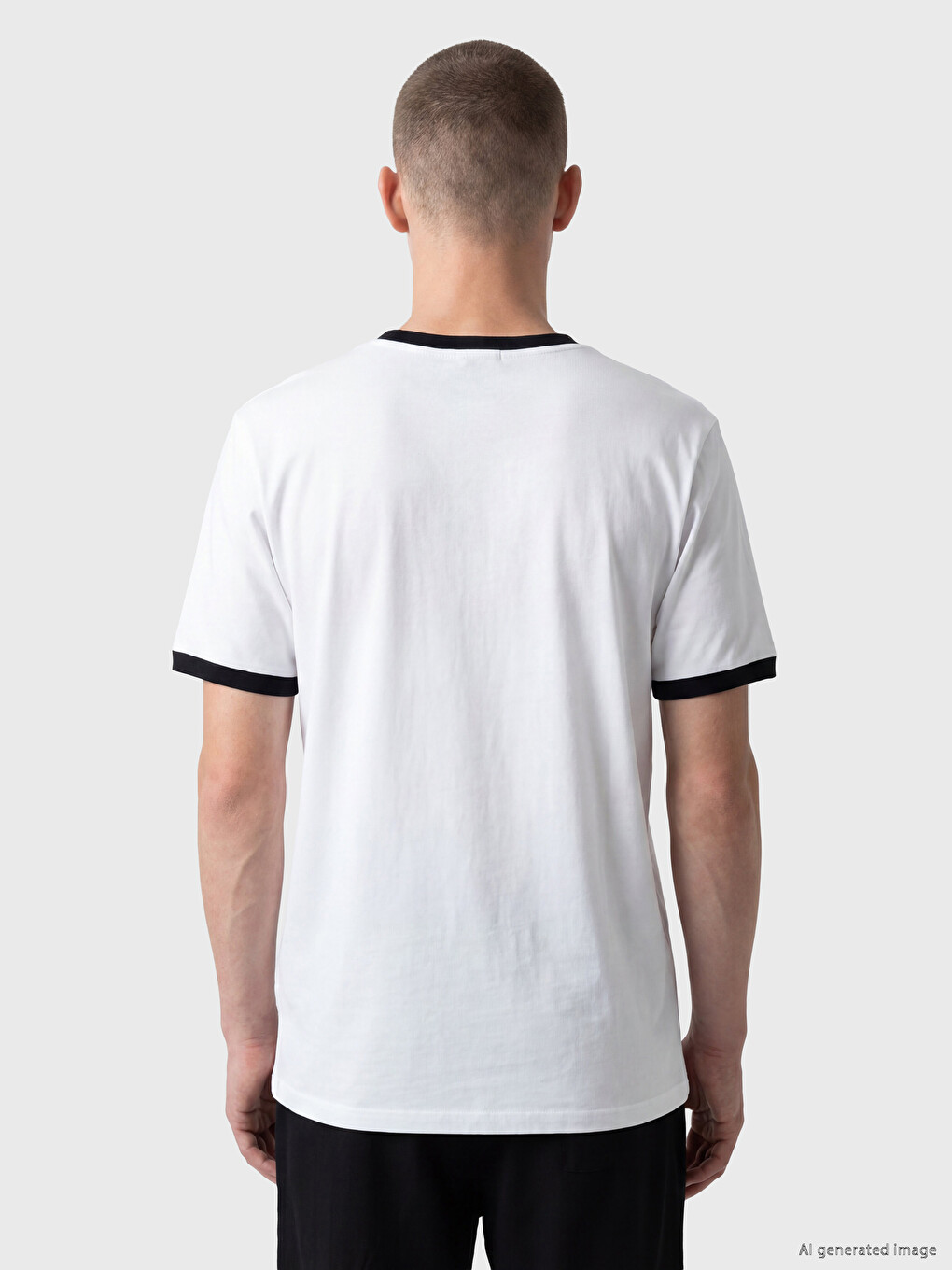 Crew Neck Morocco Printed Men's T-shirt-3