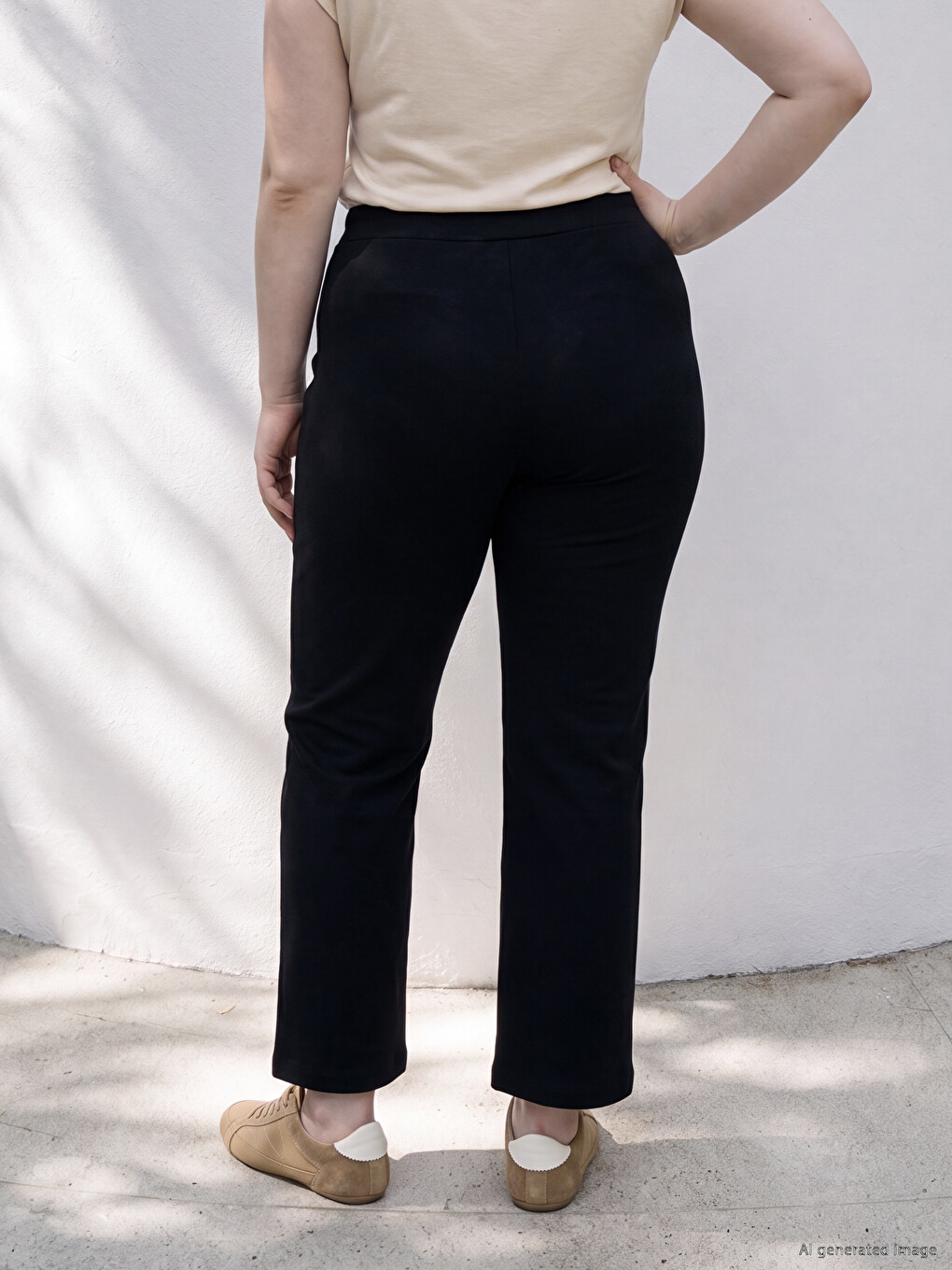 Plus Size Soft Touch Women's Sweatpants-3