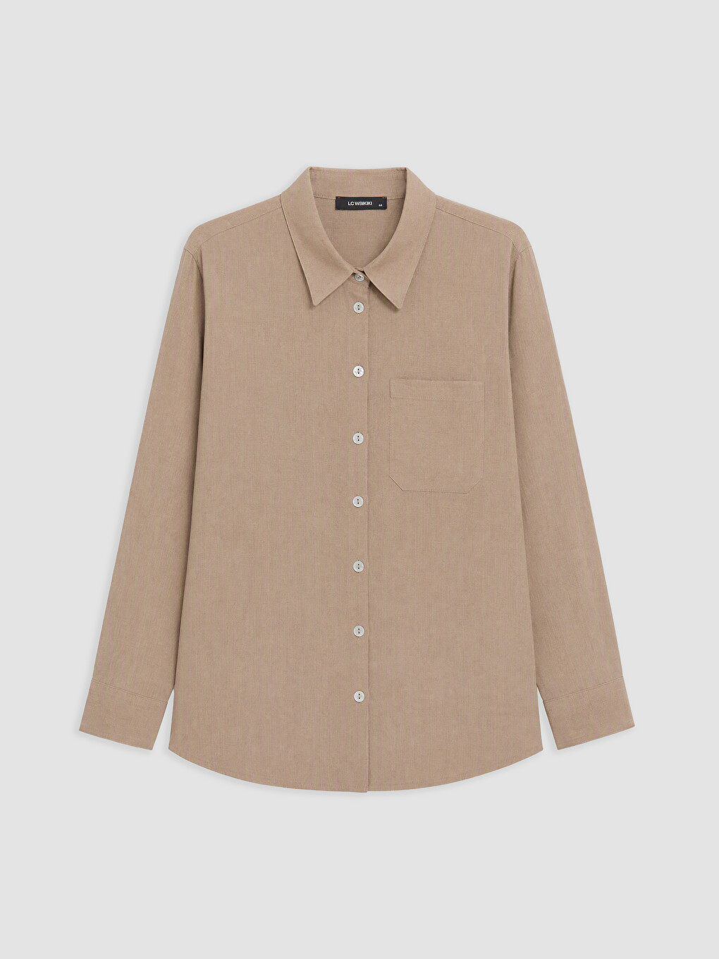 Woman Beige Shirt