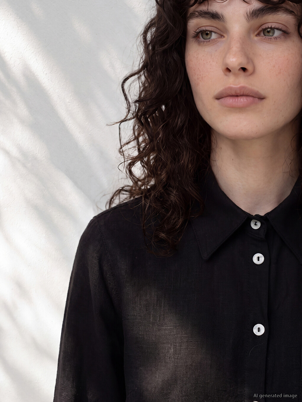 Linen Blend Women's Shirt-1