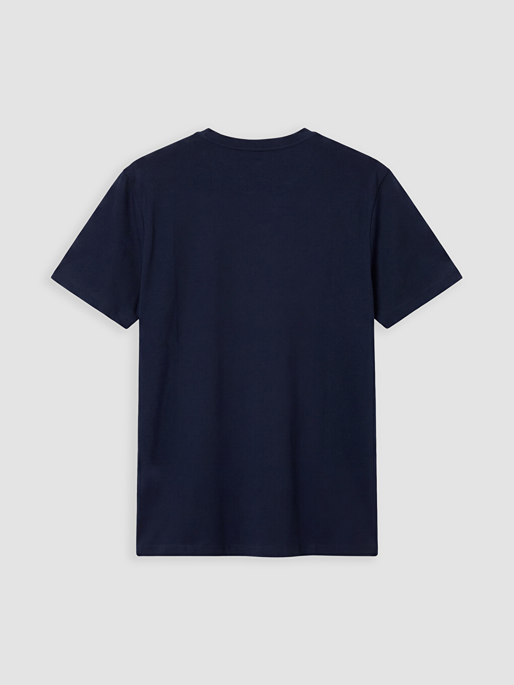 Lacivert Regular Fit %100 Pamuk Basic Erkek Tişört 3'lü-4