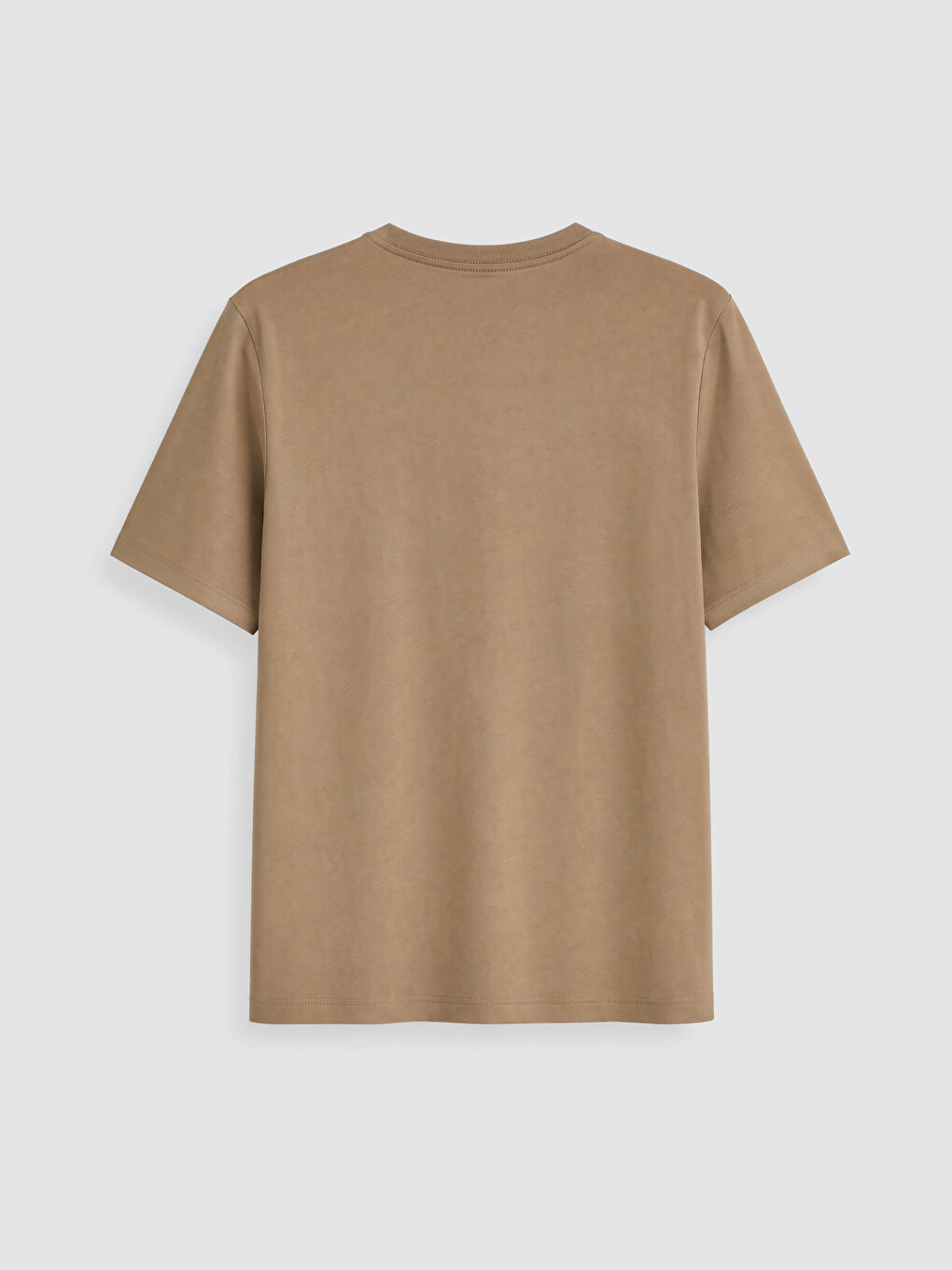 Kahverengi Regular Fit %100 Pamuk Basic Erkek Tişört 3'lü-3