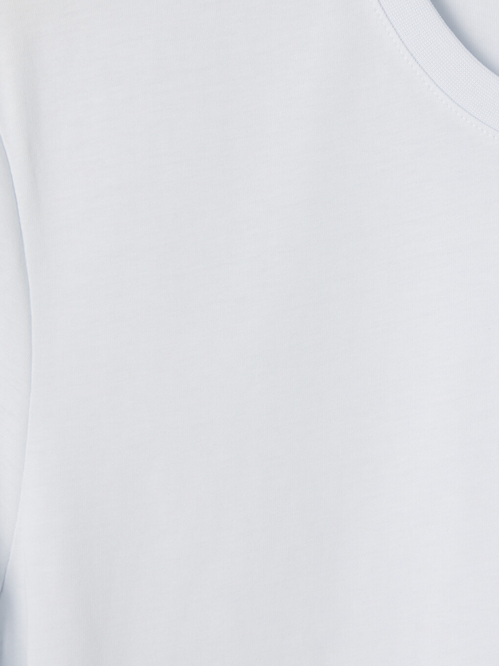 Beyaz Regular Fit %100 Pamuk Basic Erkek Tişört 3'lü-2