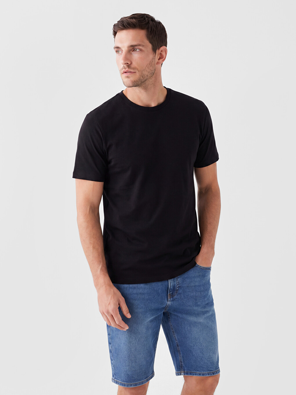 Regular Fit muška basic majica od 100% pamuka, pakovanje od 3 komada