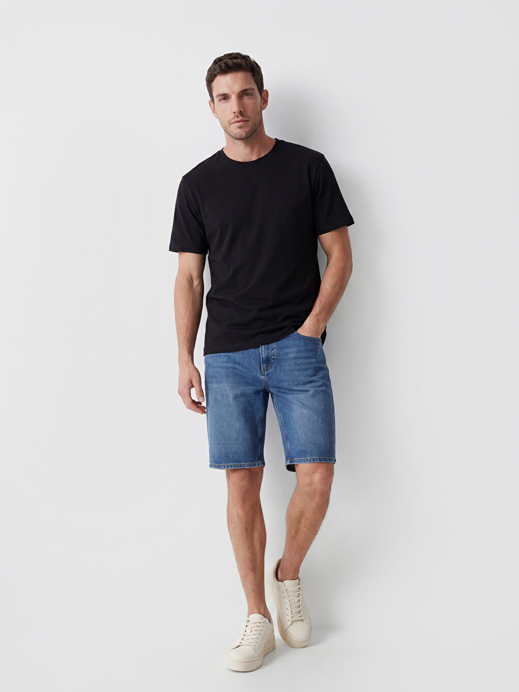 Regular Fit muška basic majica od 100% pamuka, pakovanje od 3 komada-1