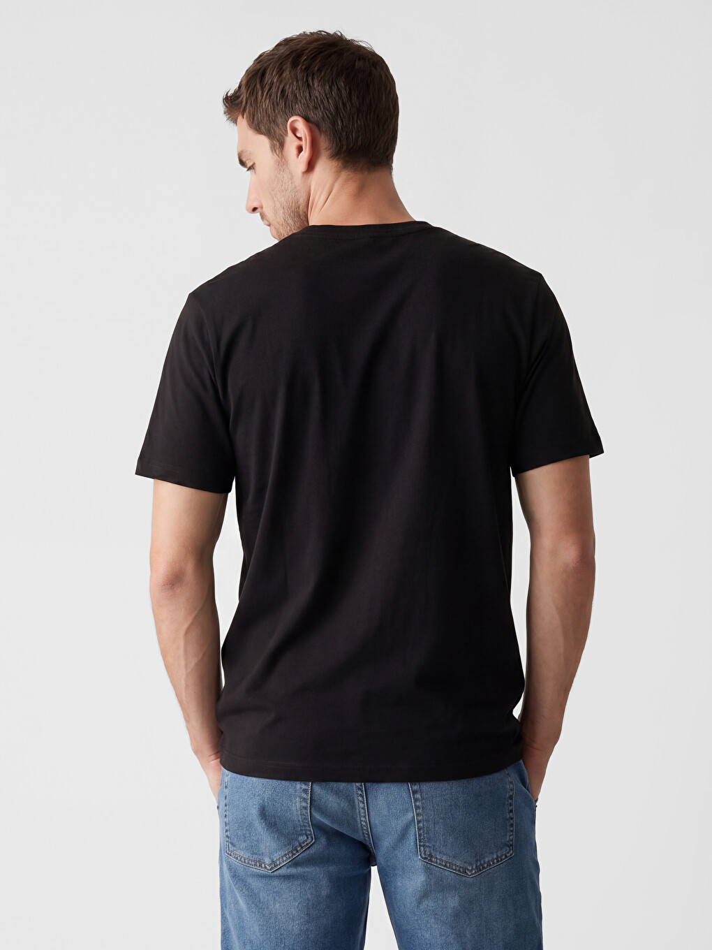 Regular Fit muška basic majica od 100% pamuka, pakovanje od 3 komada-2