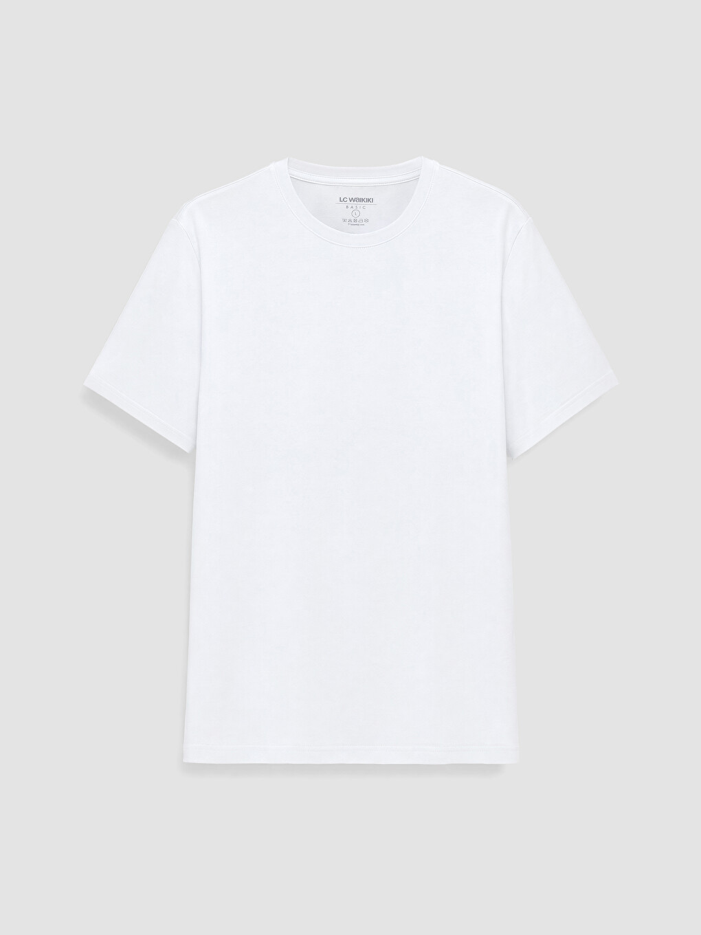 Regular Fit 100% Cotton Basic Men's T-shirt 3-pack-4