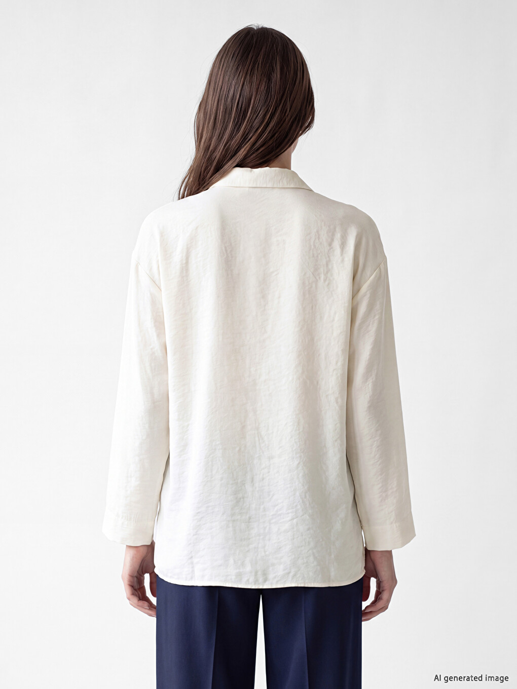 Embroidered Modal Blend Women's Shirt Tunic-3