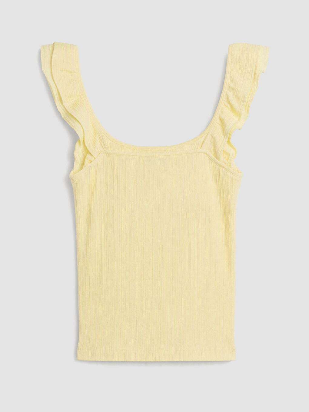 Peter Pan Collar Ruffled Women's Tank Top-5