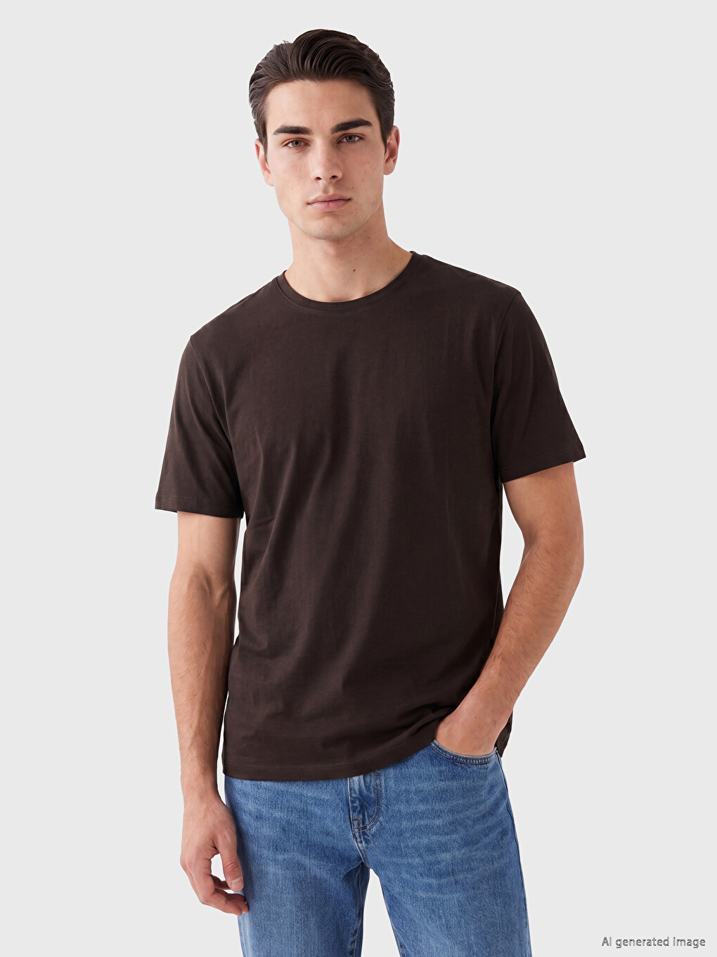 Regular Fit %100 Cotton Men's T-Shirt