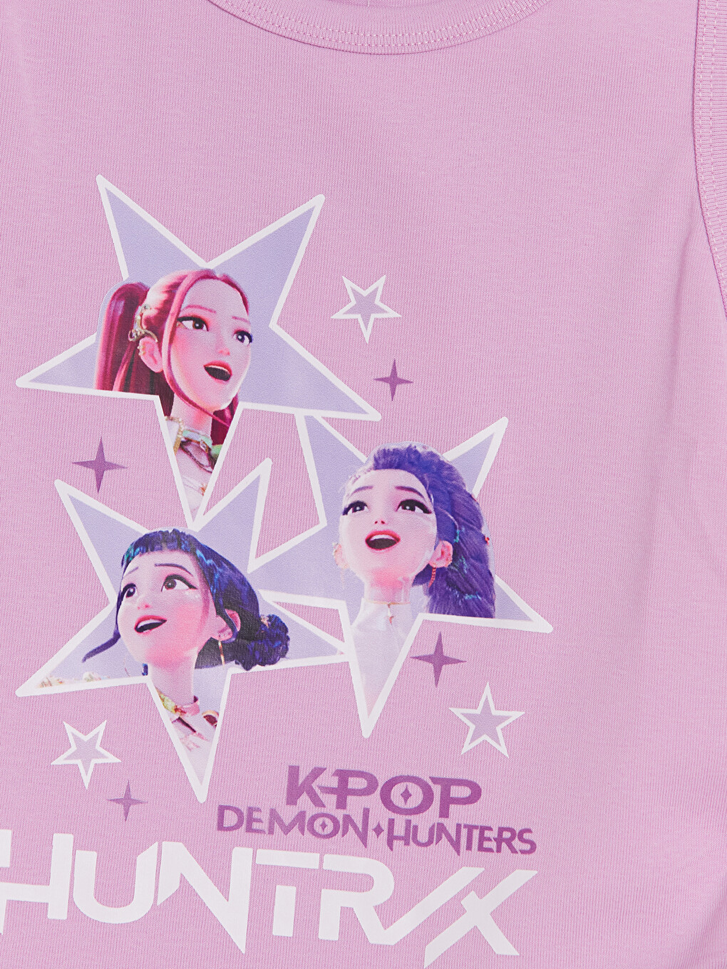 Lila K-pop Demon Hunters Kız Çocuk Atlet-1