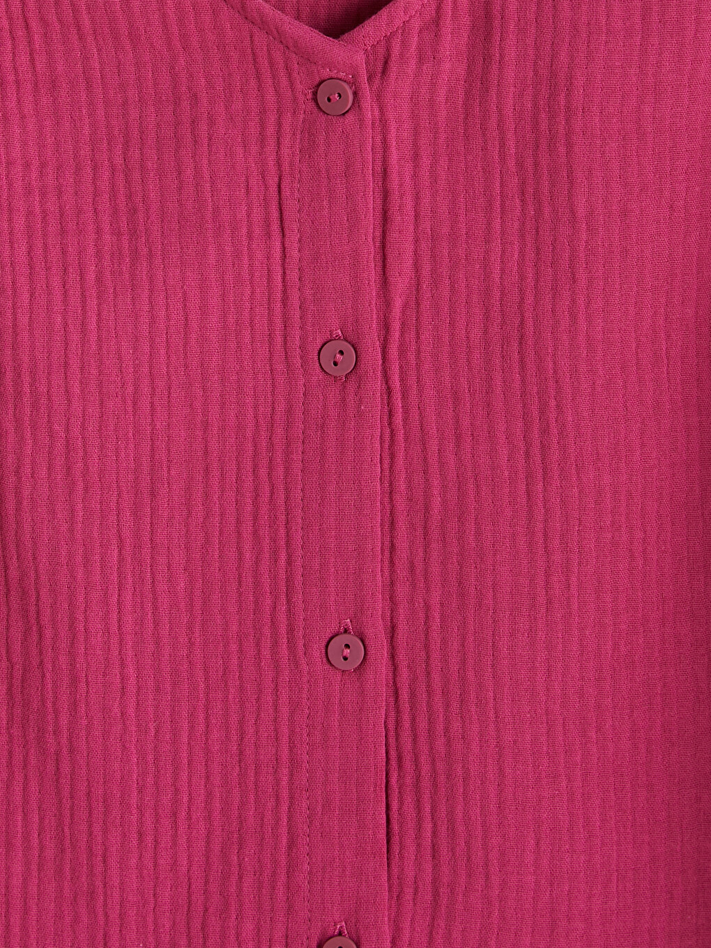 V Neck Ribbed Blouse-1