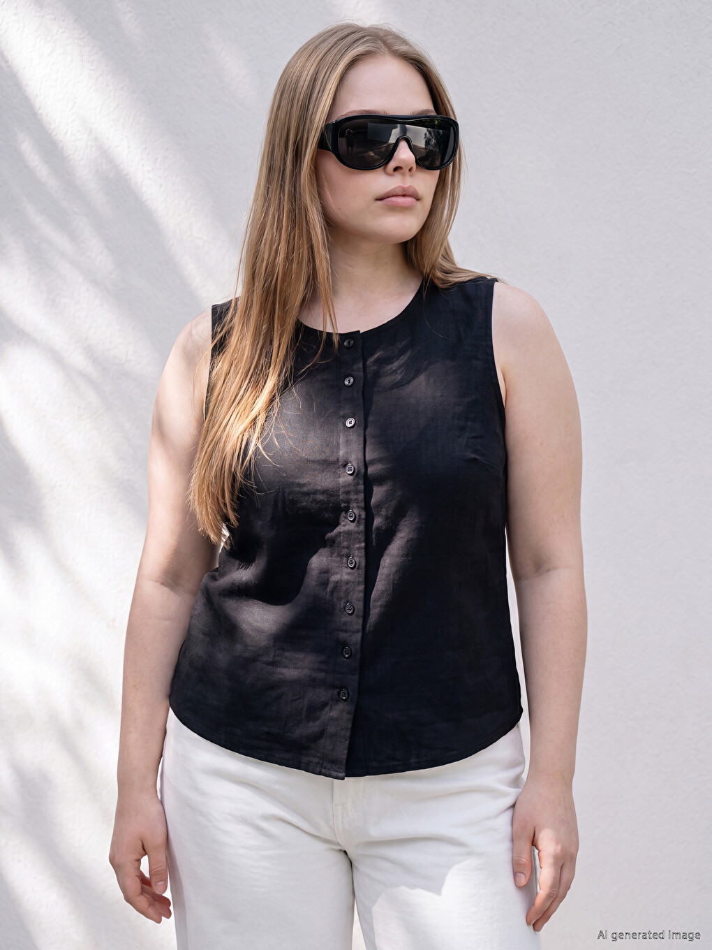 Bluză Plus Size 100% Bumbac
