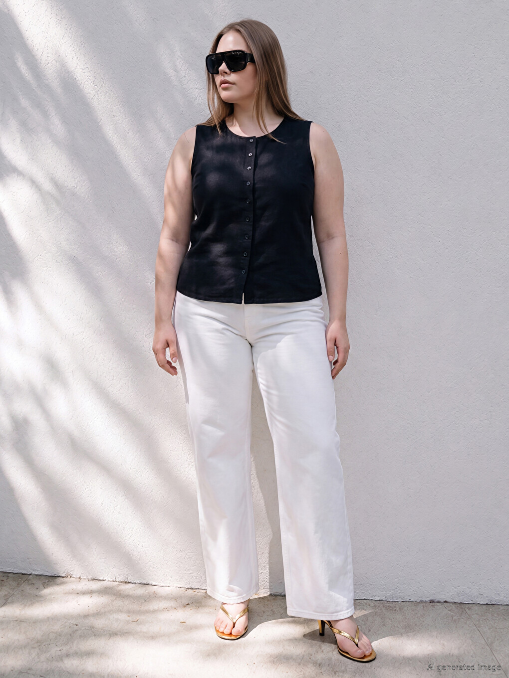 Bluză Plus Size 100% Bumbac-1