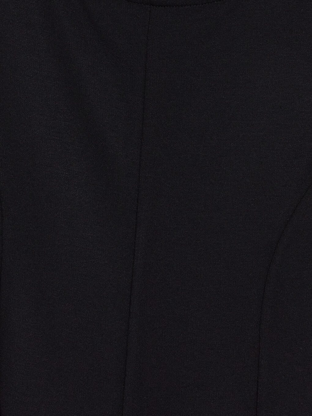 Siyah Büyük Beden Fırfırlı Peplum Bluz-1