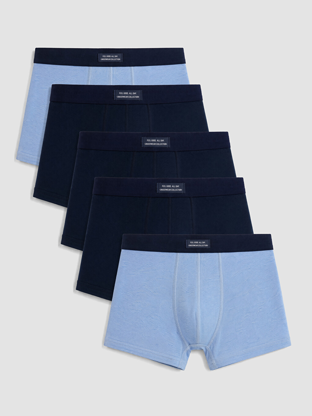 Regular Fit Cotton Men's Boxer 5 Pack