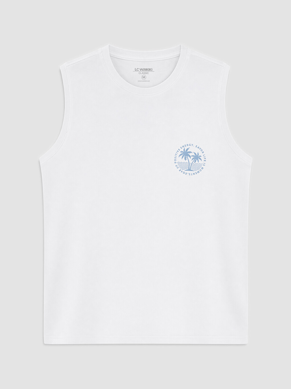 Crew Neck Standard Fit Printed Men's T-shirt-4
