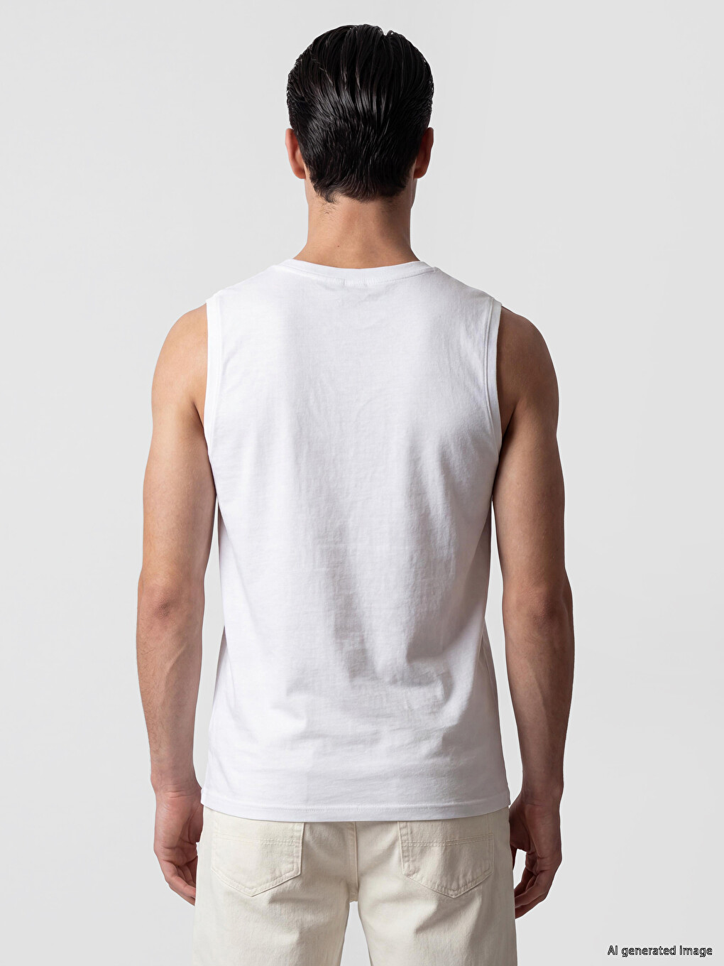 Crew Neck Standard Fit Printed Men's T-shirt-3