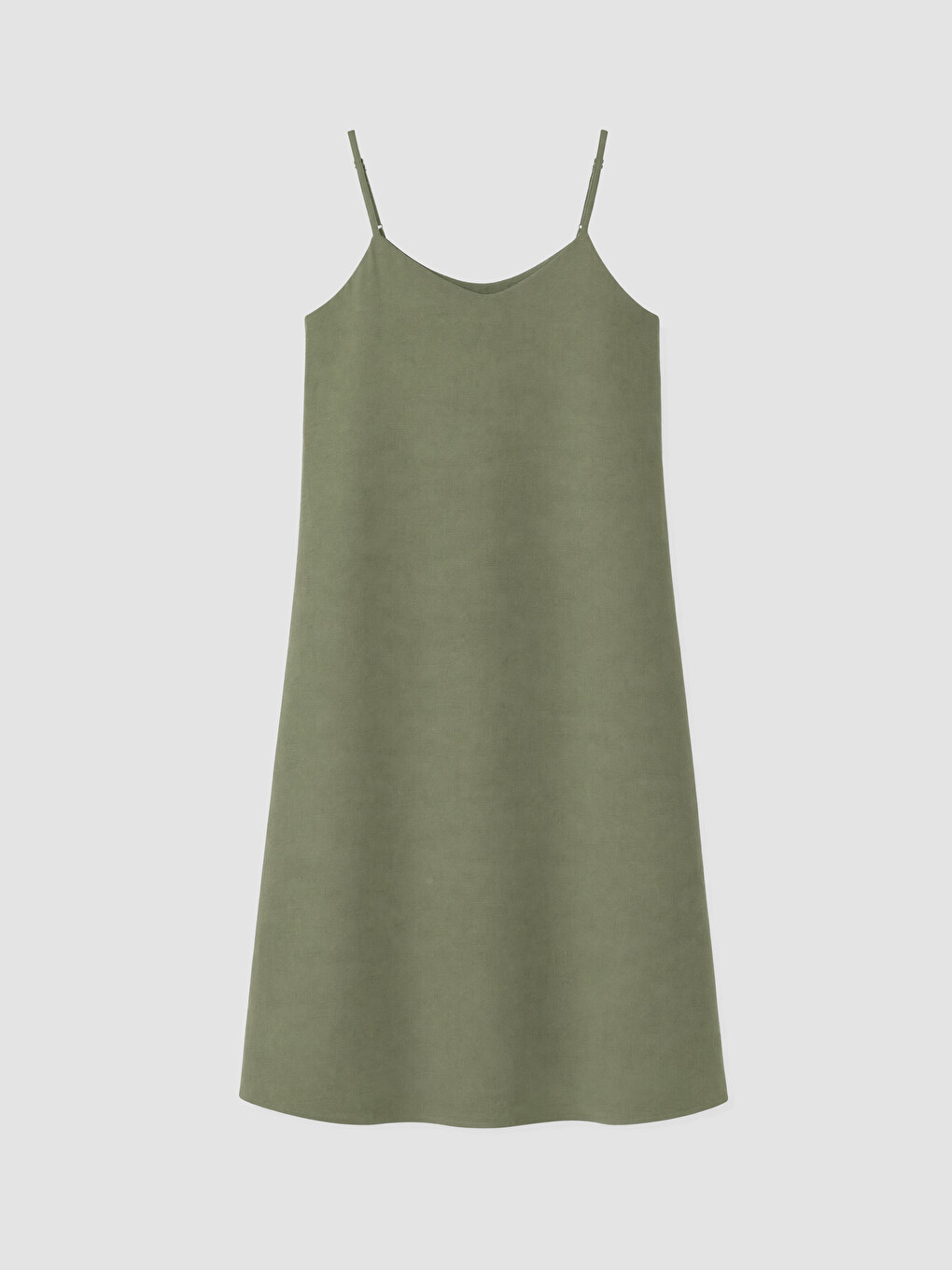 Мини Ременест Фустан Со V-изрез За Големи Броеви