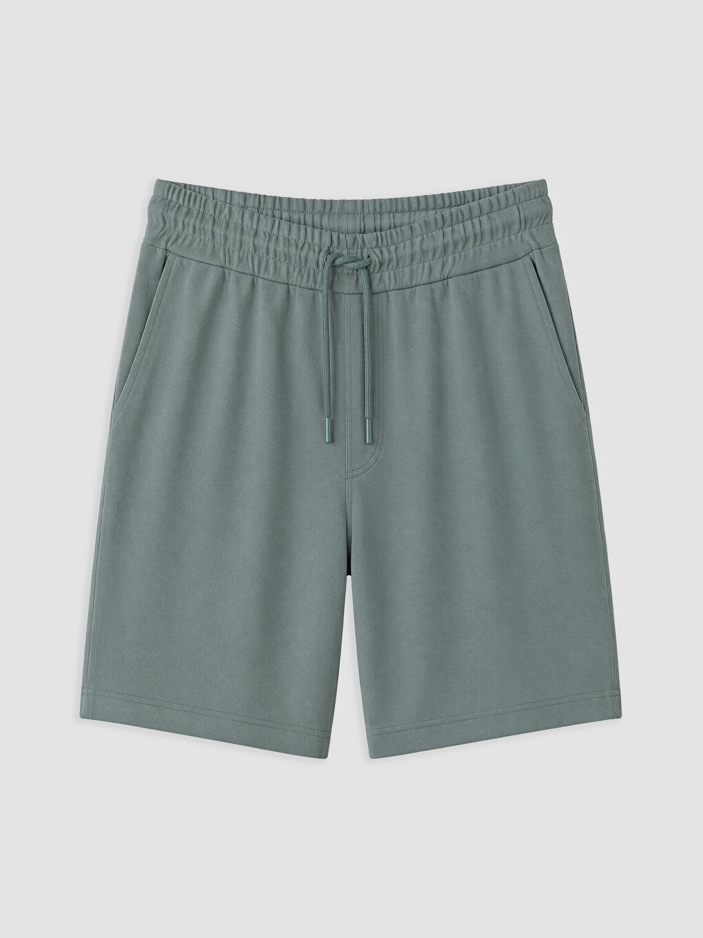 Yeşil Regular Fit Erkek Şort-4