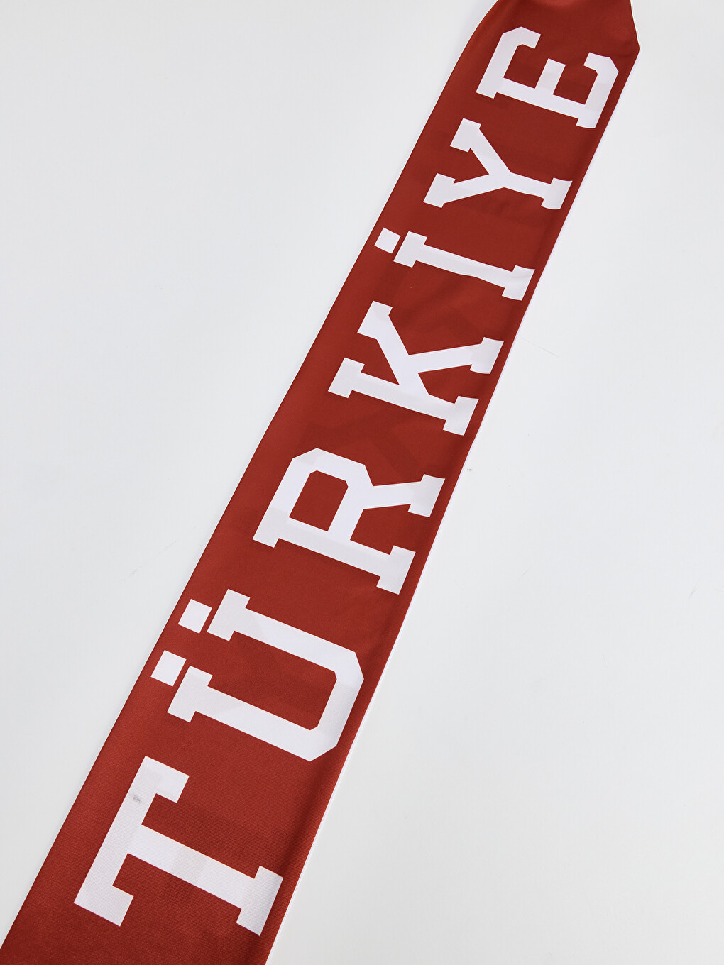 Beyaz Türkiye Baskılı Erkek Atkı-2