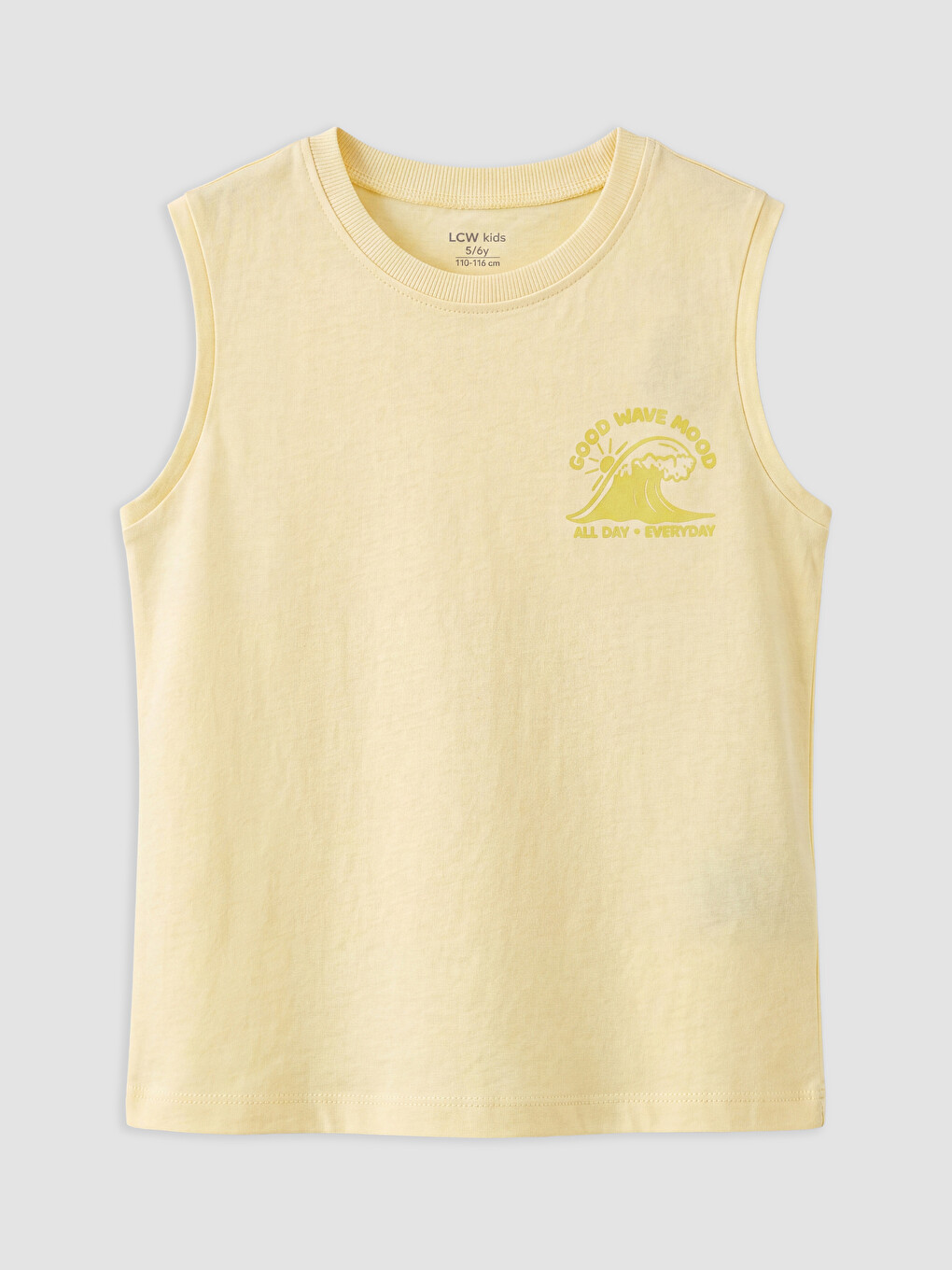 Boy Yellow Tank Top-3