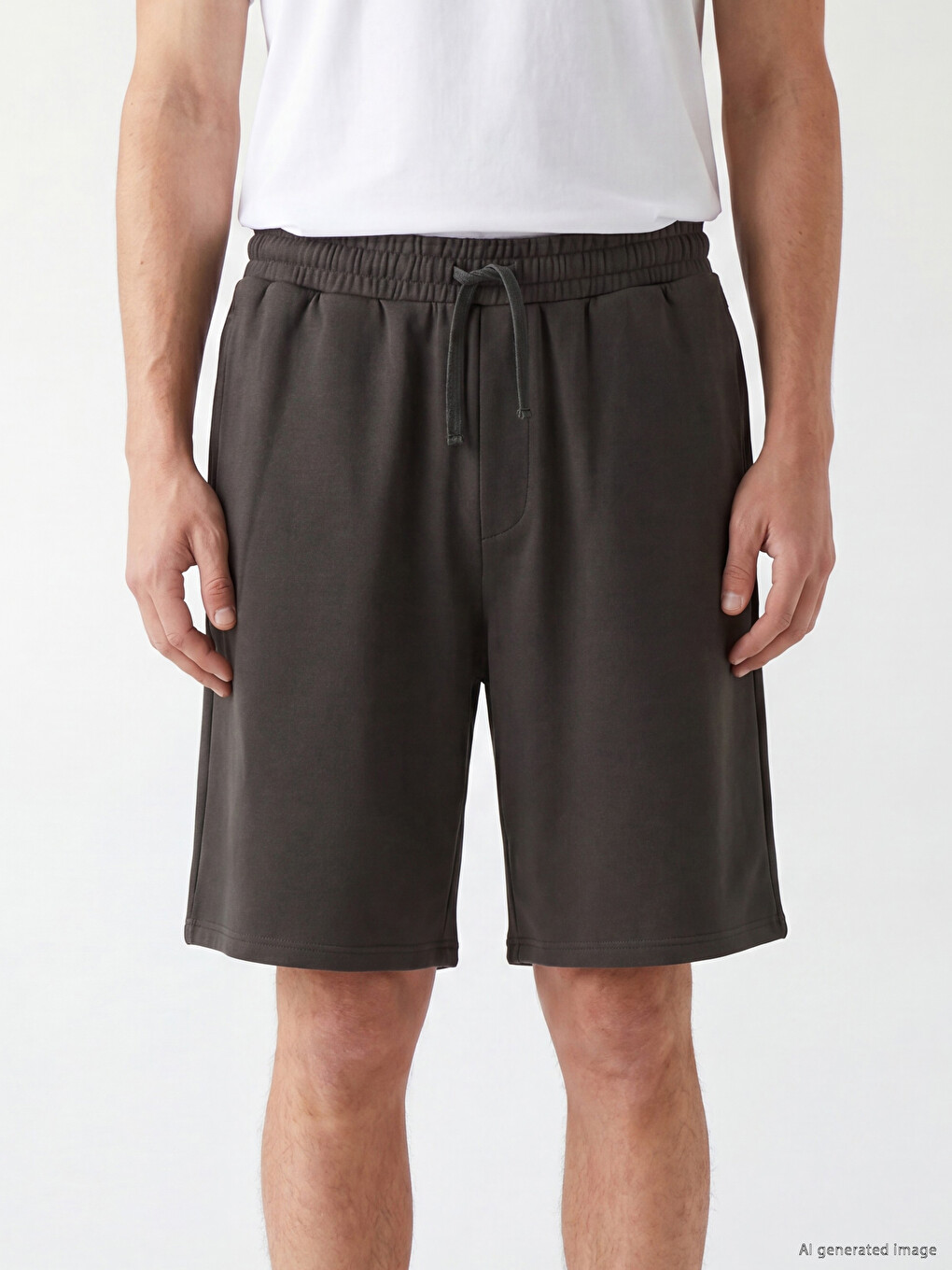 Man Anthracite Shorts-2