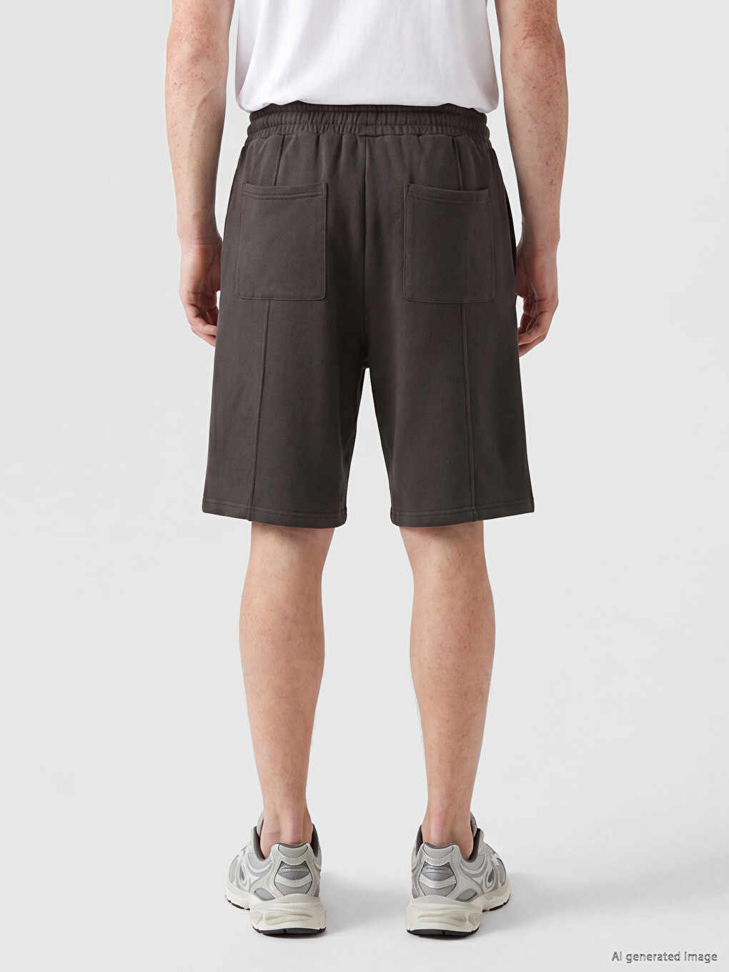 Man Anthracite Shorts-3