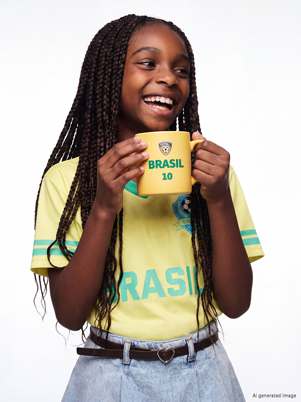 Brazil Printed Ceramic Mug 320 ml