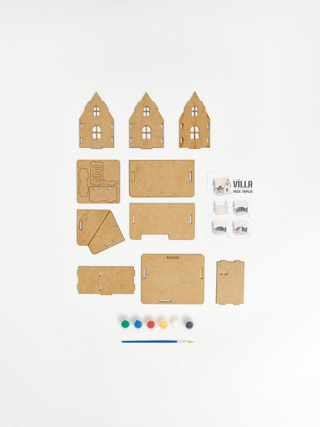 Wooden Model Villa-2