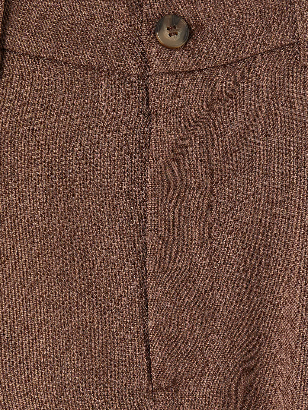 Woman Brown Tailored Trousers-5