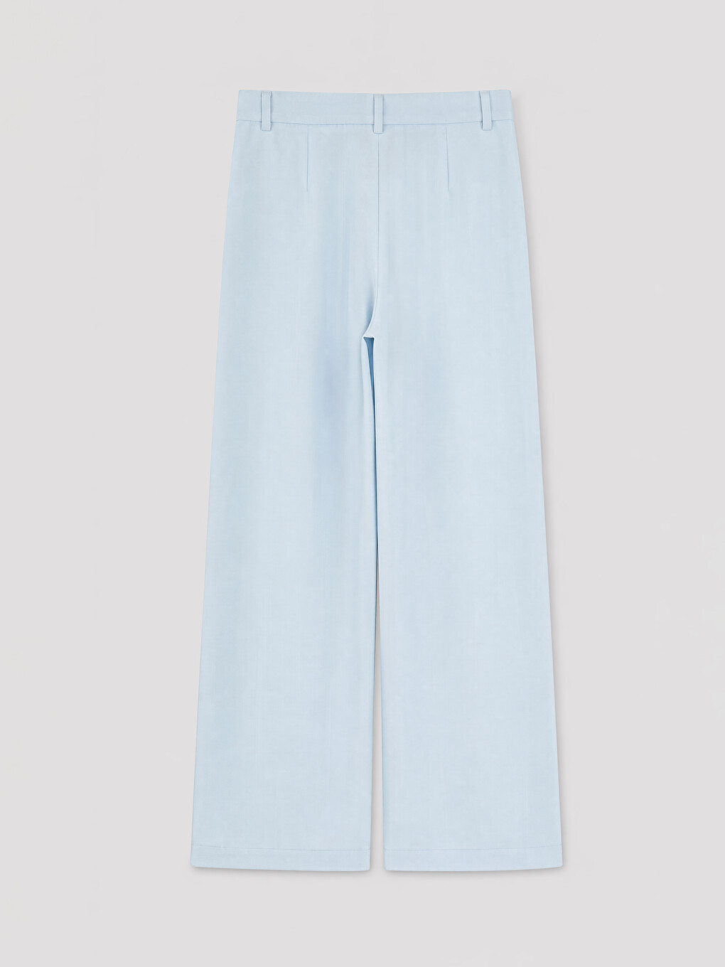 Pleated Wide Leg Women's Trousers-5