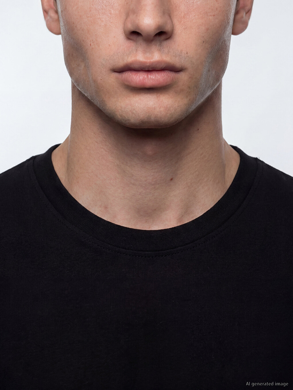 T-shirt Noir Homme-2