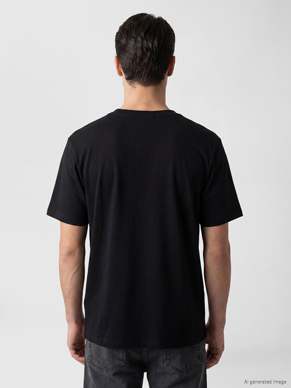 T-shirt Noir Homme-3