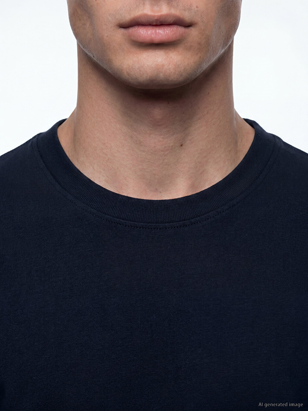 Crew Neck Men's T-shirt-2