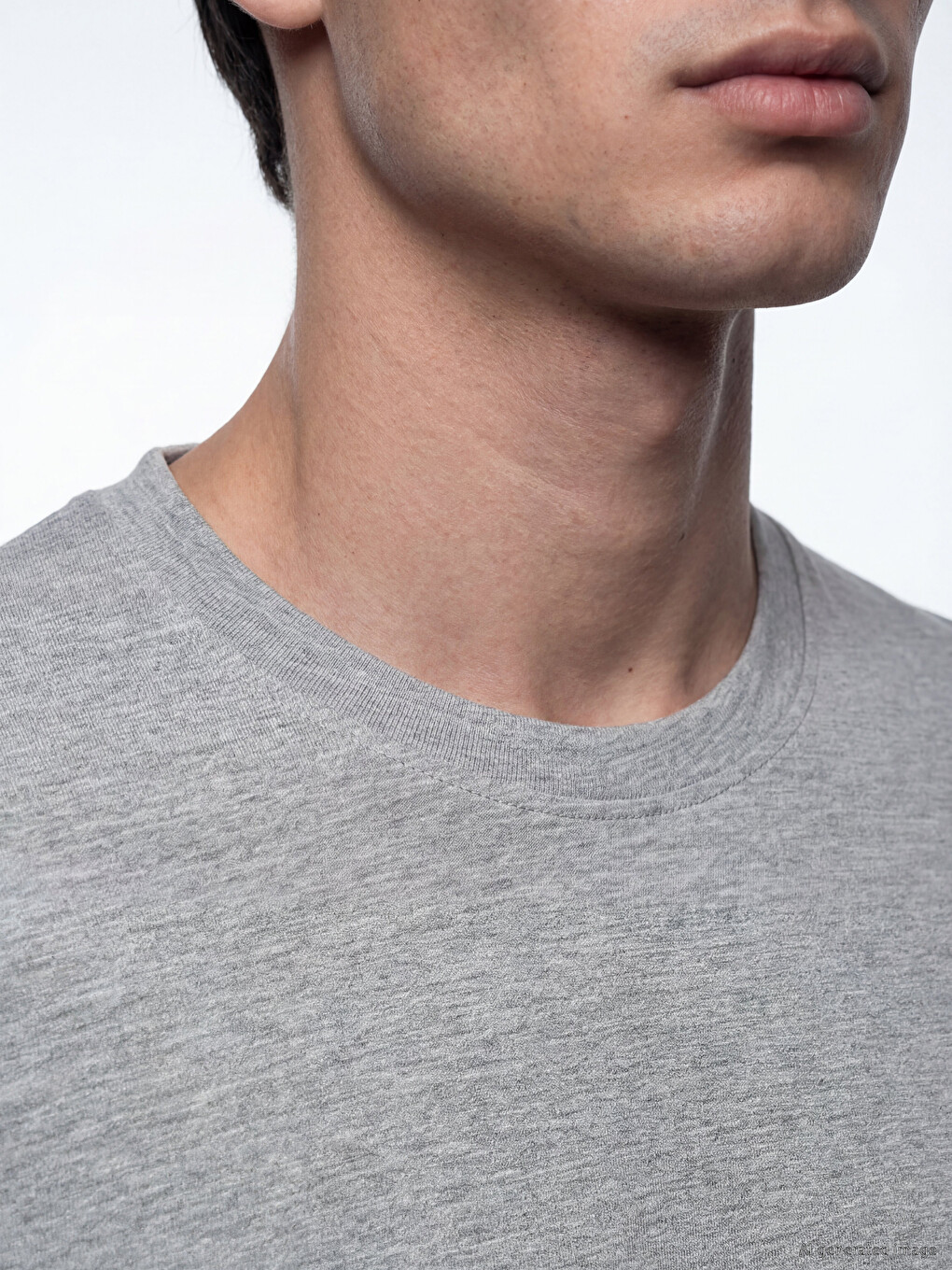 T-shirt Gris Homme-2
