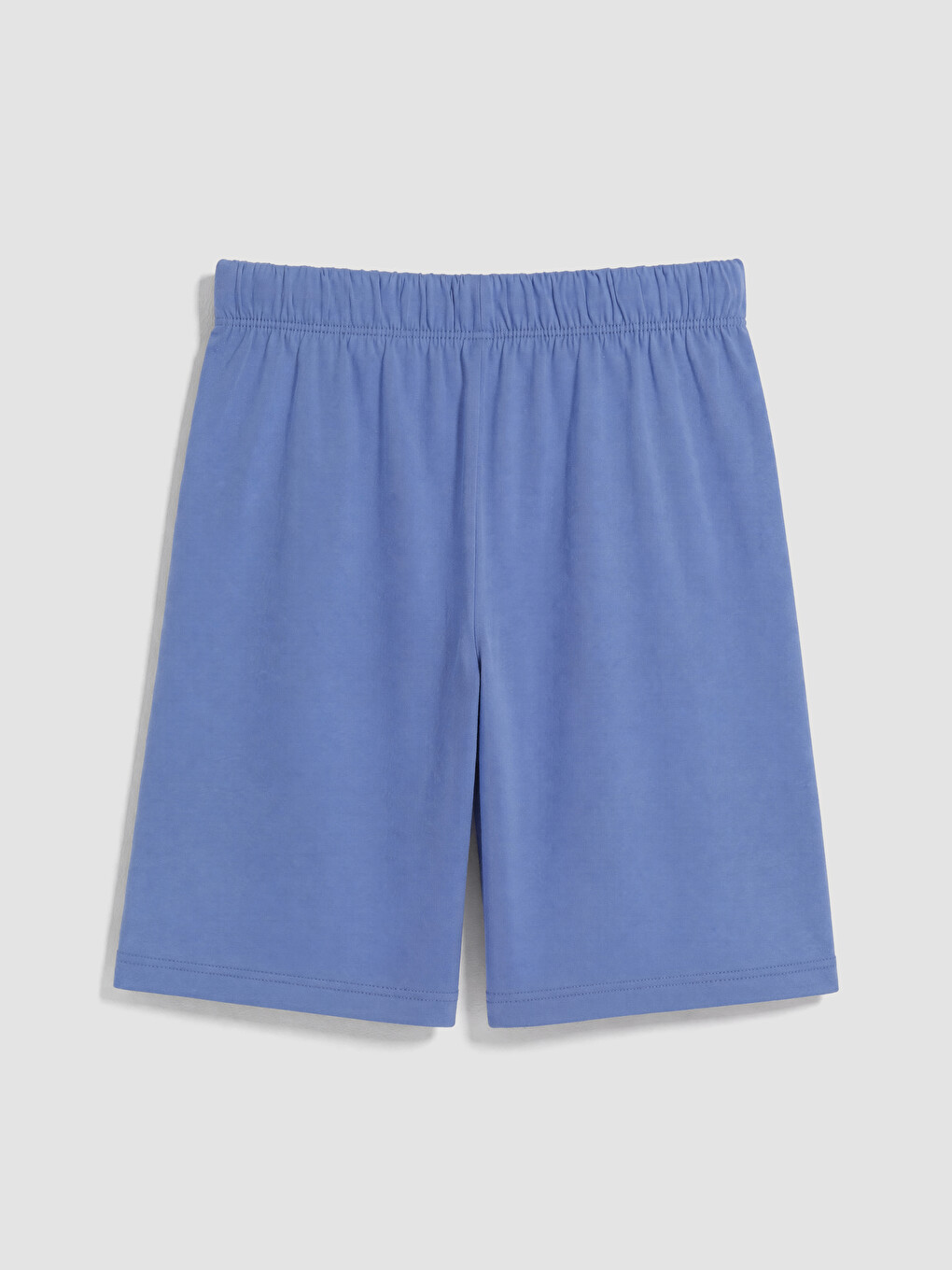 Mavi Baskılı Erkek Çocuk PijaMA Şort 2'li-6