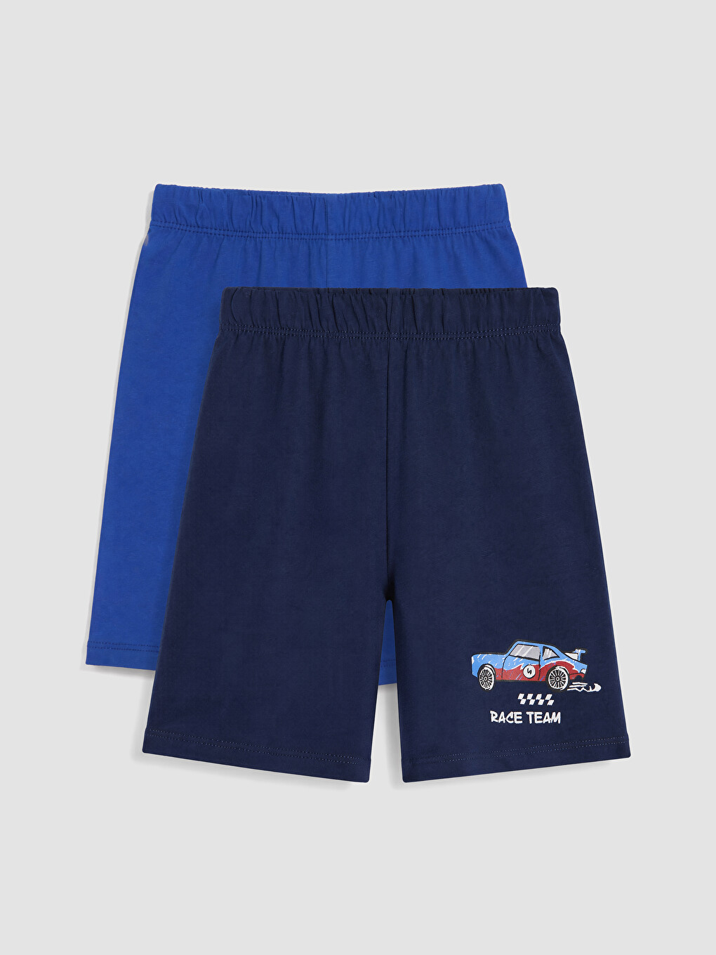 Lacivert Baskılı Erkek Çocuk Pijama Alt 2'li