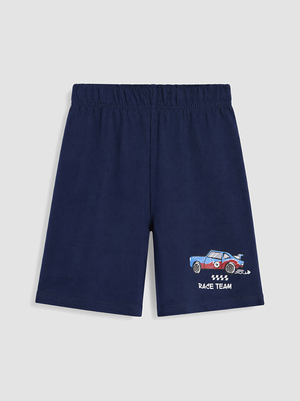Lacivert Baskılı Erkek Çocuk Pijama Alt 2'li-1