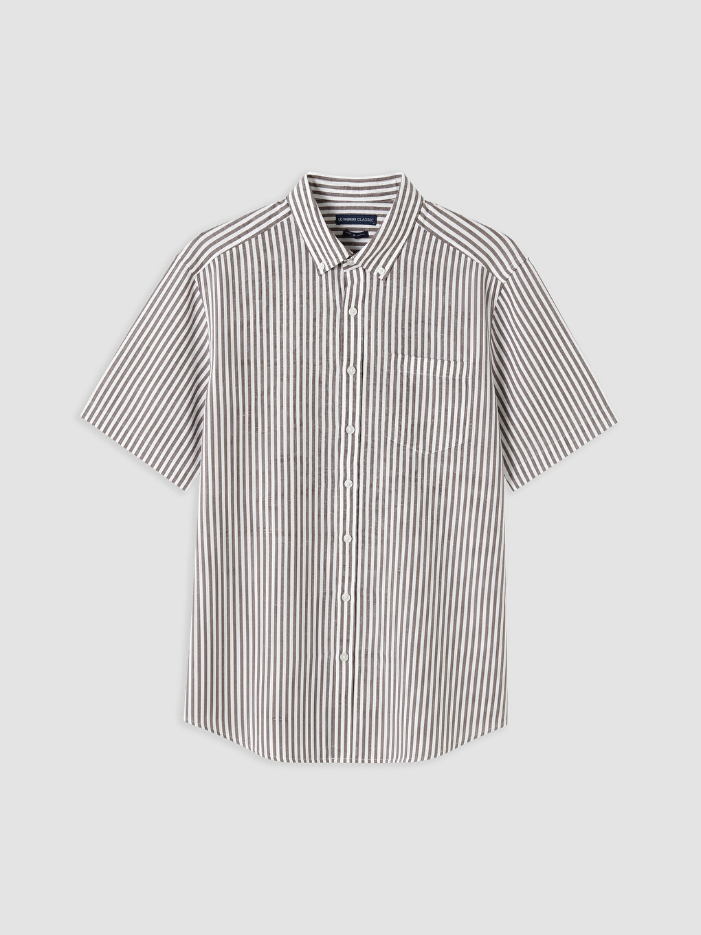 Man Brown Shirt-2