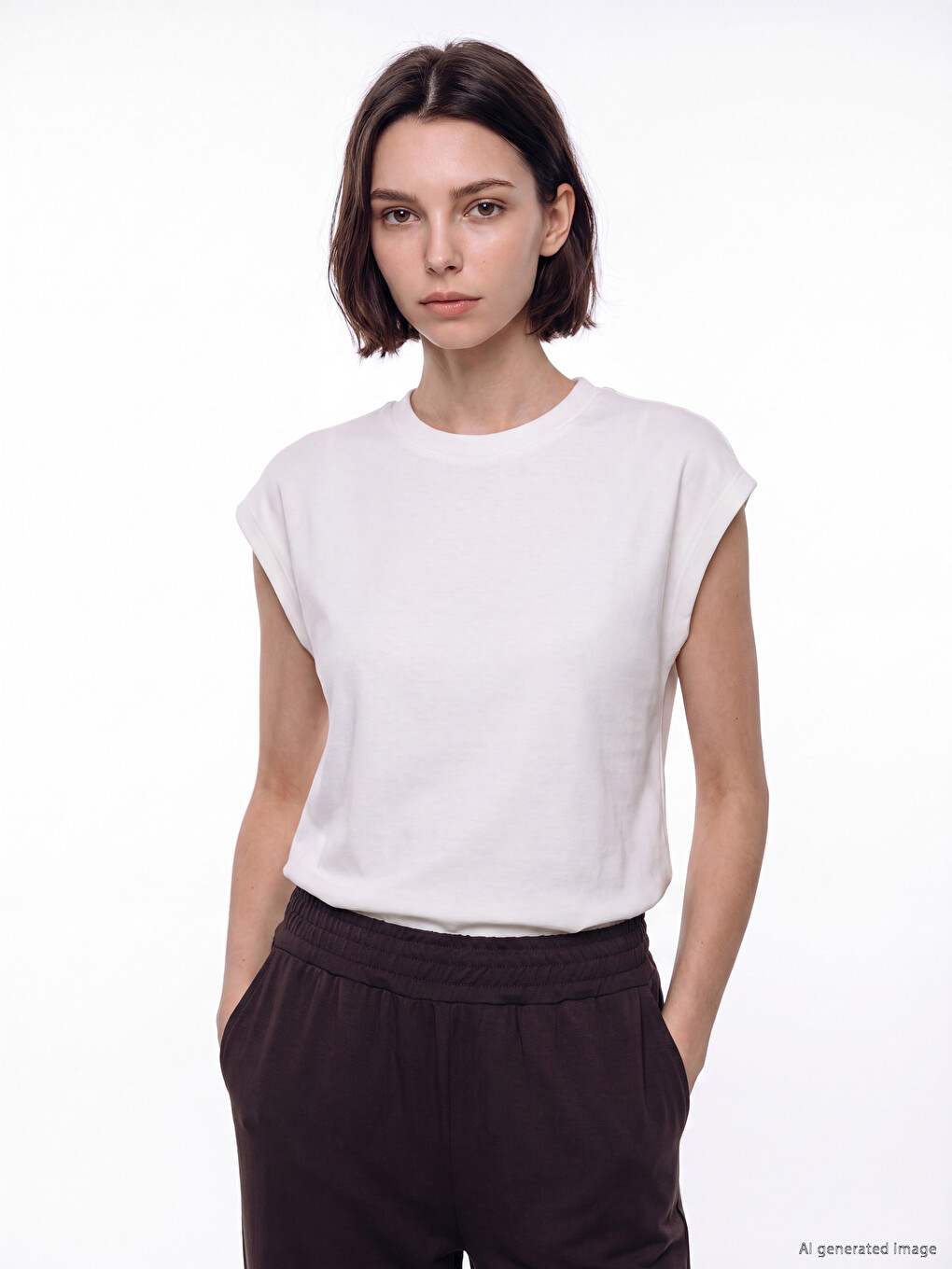 Crew Neck Soft Touch Women's Tank Top