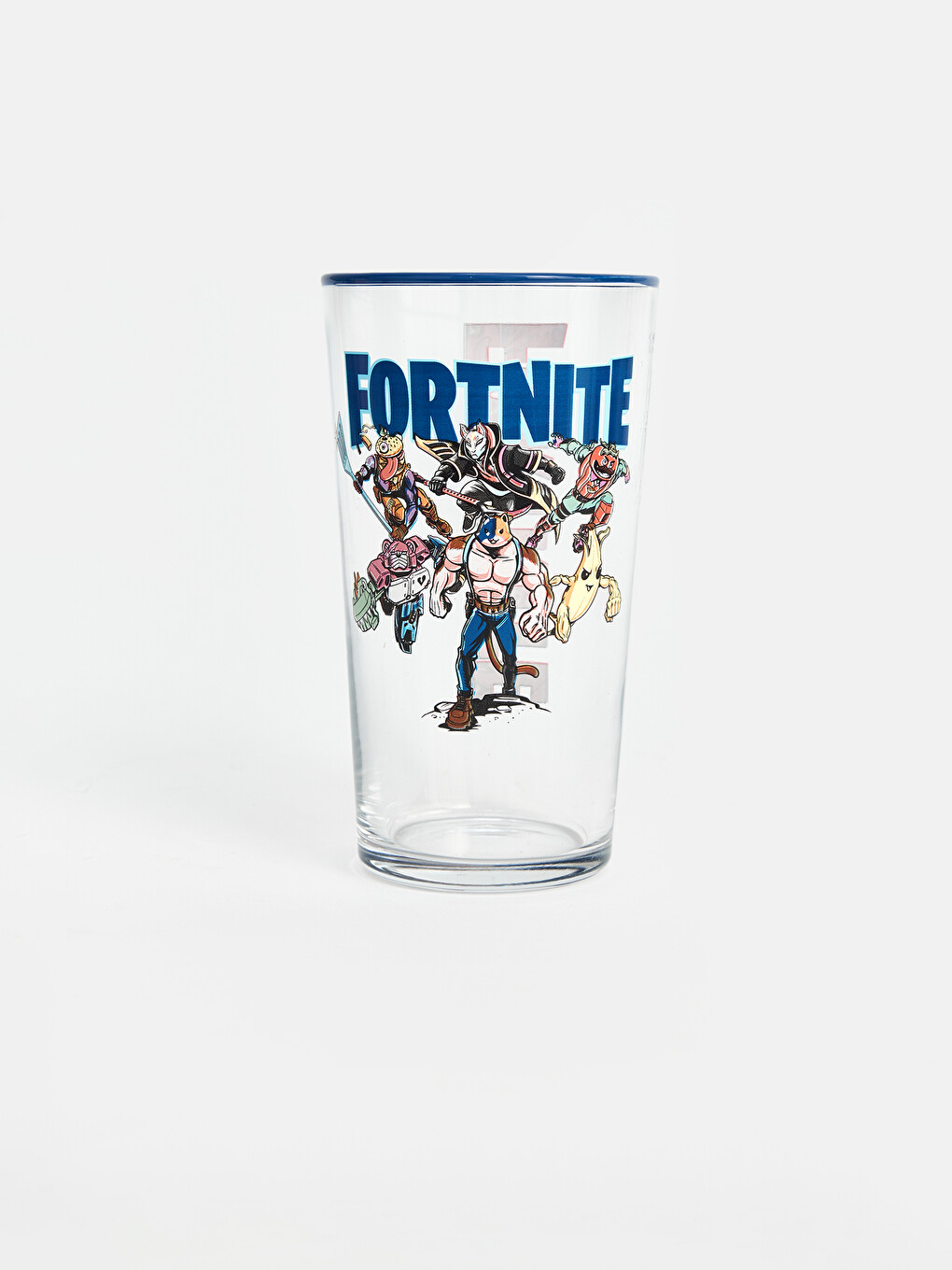 Karışık Fortnite Baskılı Cam Bardak 550 Ml-1