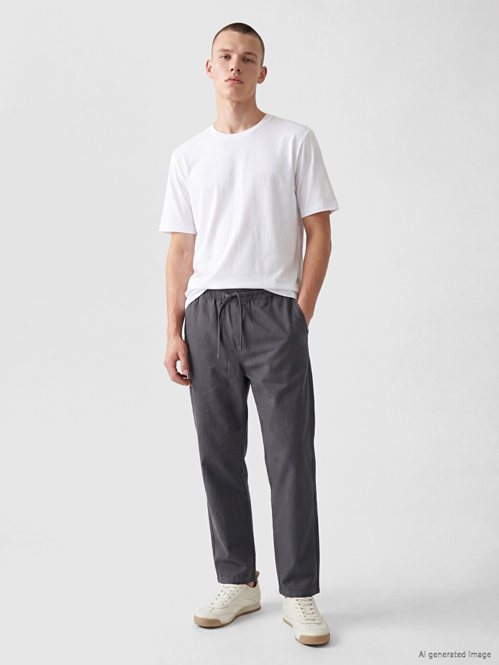 Regular Fit muške pantalone-1