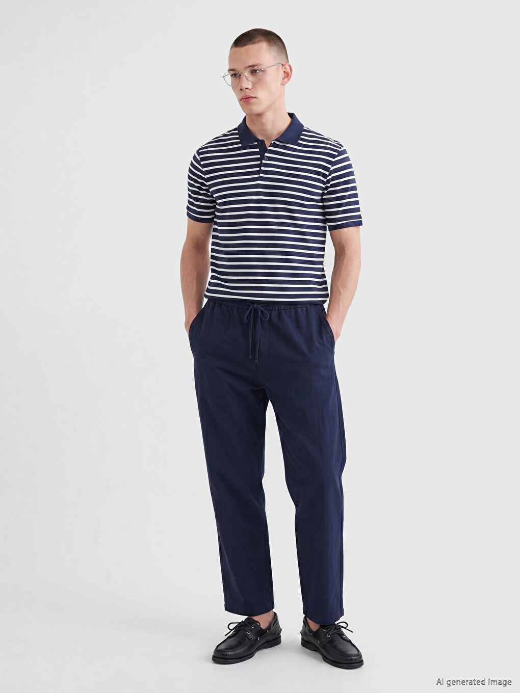 Regular Fit muške pantalone-1