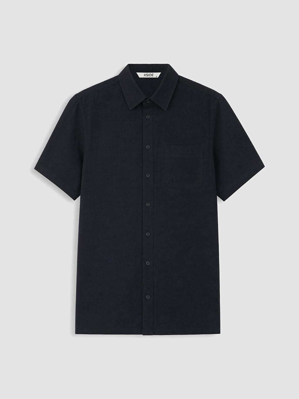 Siyah Regular Fit Erkek Gömlek