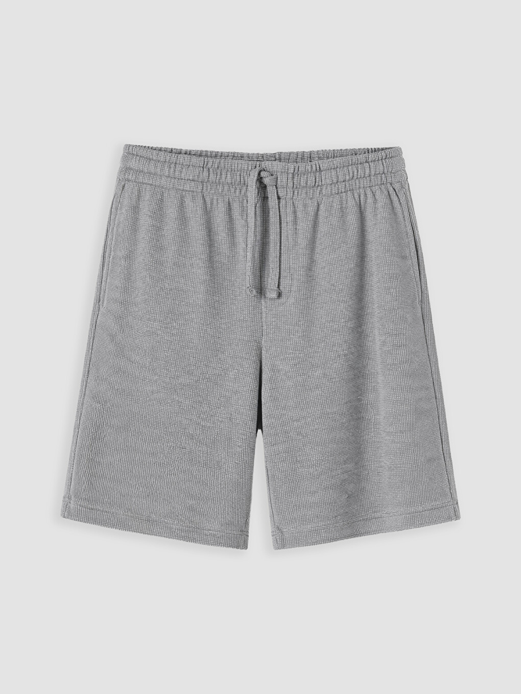 Gri Regular Fit Erkek Şort