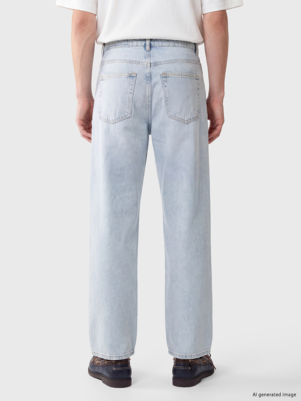 İndigo 710 Loose Fit Erkek Jean Pantolon-2