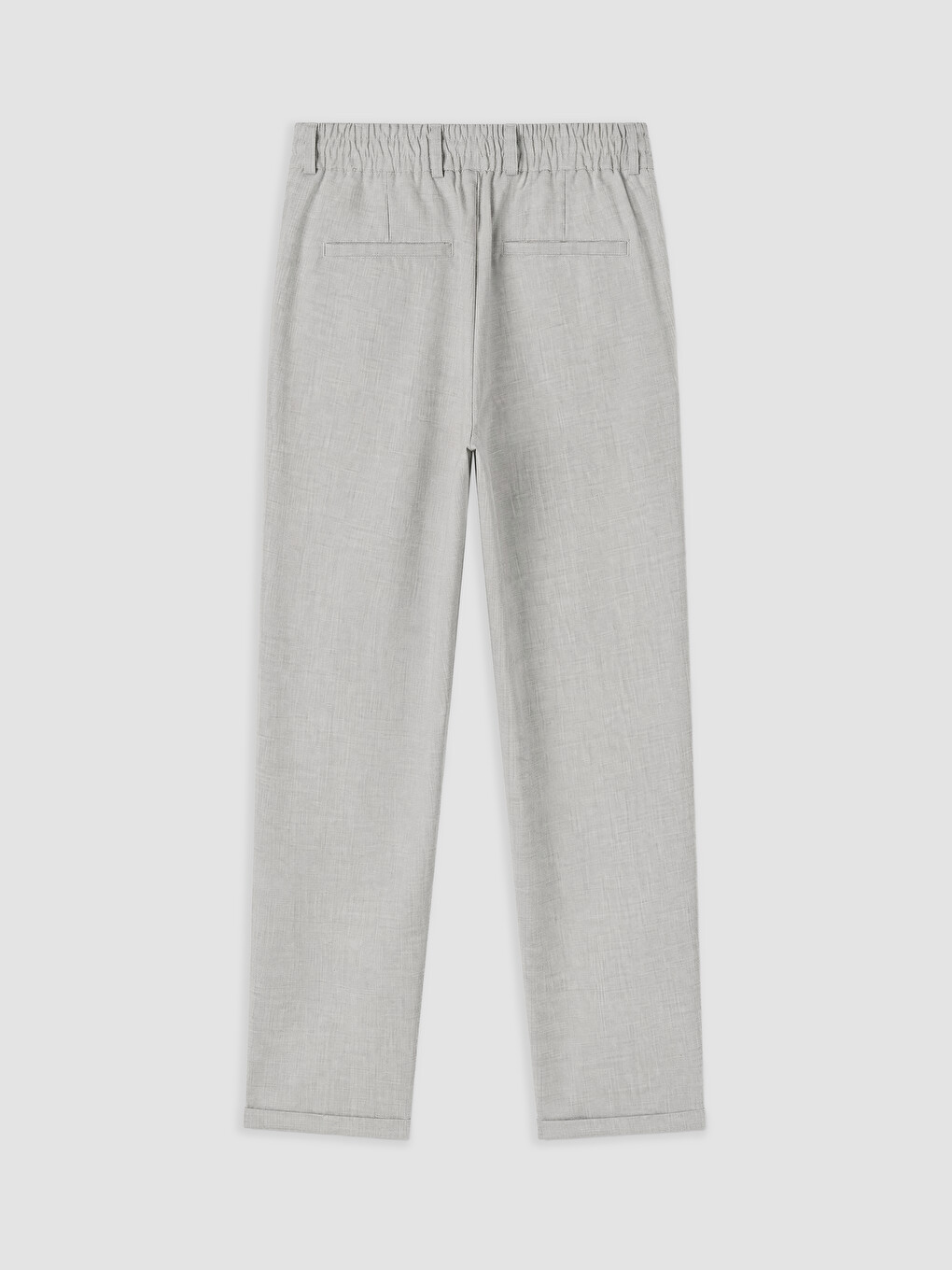 Gri Slim Fit Erkek Pantolon-5